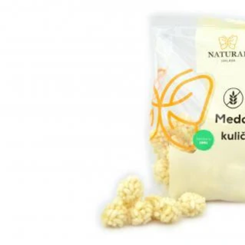medové guličky bez lepku natural 150g medové guličky bez lepku natural 150g