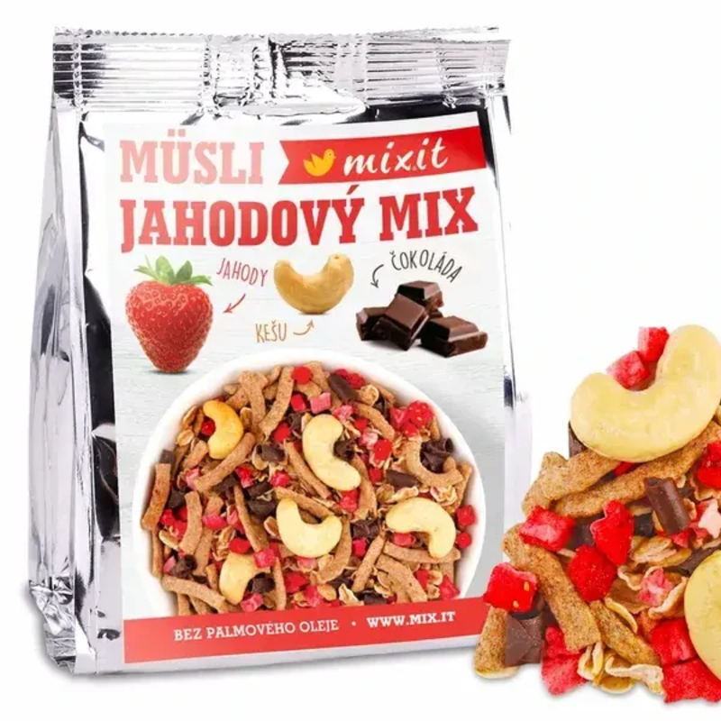 jahodový mix do vrecka 60g jahodový mix do vrecka 60g