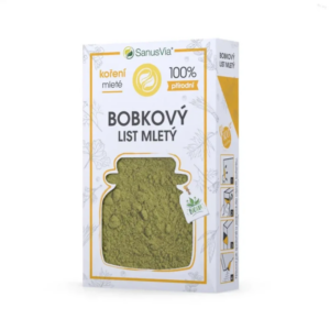 bobkový list mletý, bio 34g