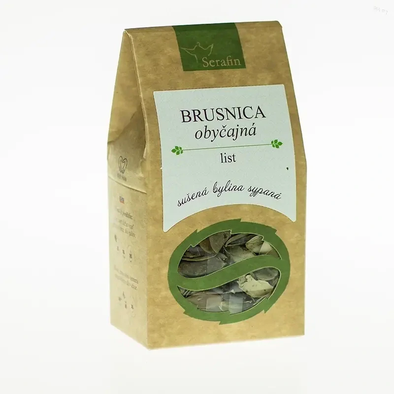 brusnica obyčajná list brusnica obyčajná list
