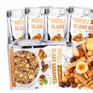 pečený mixit slaný karamel & lieskové oriešky do vačku
