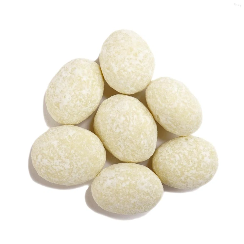 mandle v bielej čokoláde s kokosom 100g mandle v bielej čokoláde s kokosom 100g