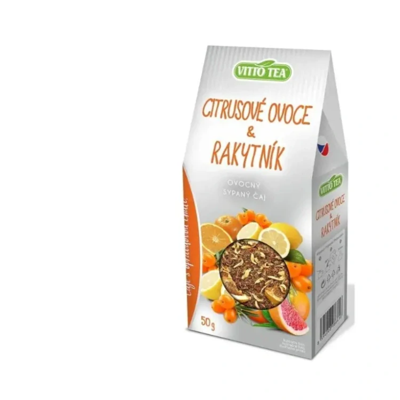 vitto tea citrus & rakytník papír 50g vitto tea citrus & rakytník papír 50g