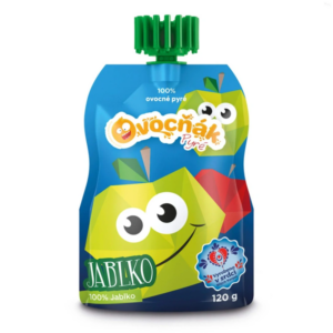 ovocňák pyré jablko 100% 120 g