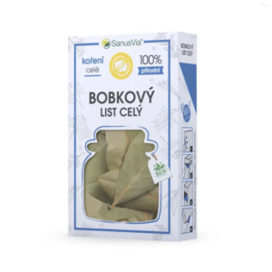 bobkový list celý, bio 4g