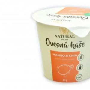 ovsená kaša bez lepku mango a chia natural 80g