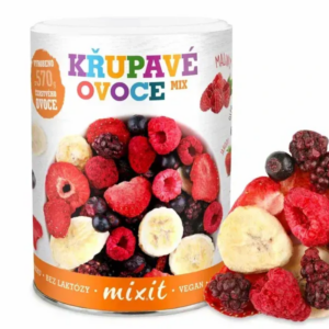 malé chrumkavé ovocie mix 70g