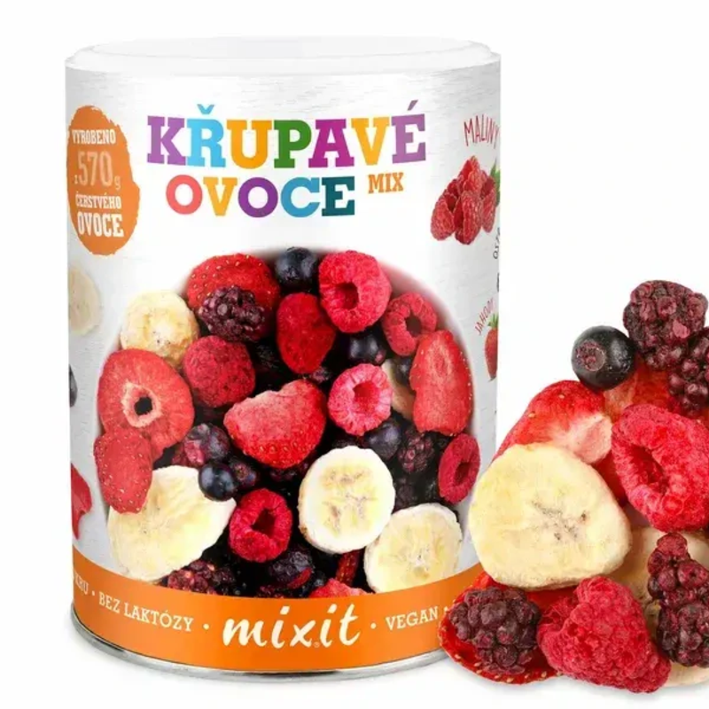 malé chrumkavé ovocie mix 70g malé chrumkavé ovocie mix 70g