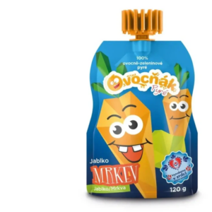 ovocniak pyré jablko mrkva 120g