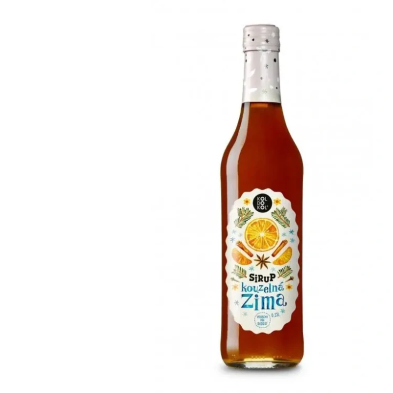 sirup kúzelná zima koldokol 0,5 l sirup kúzelná zima koldokol 0,5 l