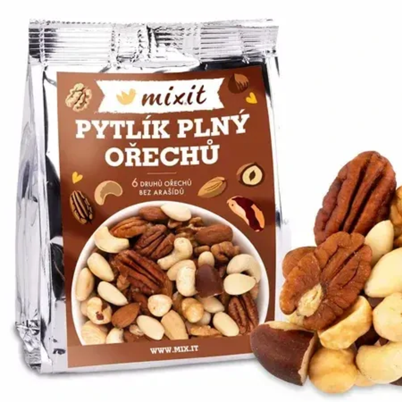 vrecúško plné orechov 80g vrecúško plné orechov 80g
