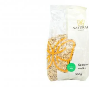 vločky špaldové celé natural 300g