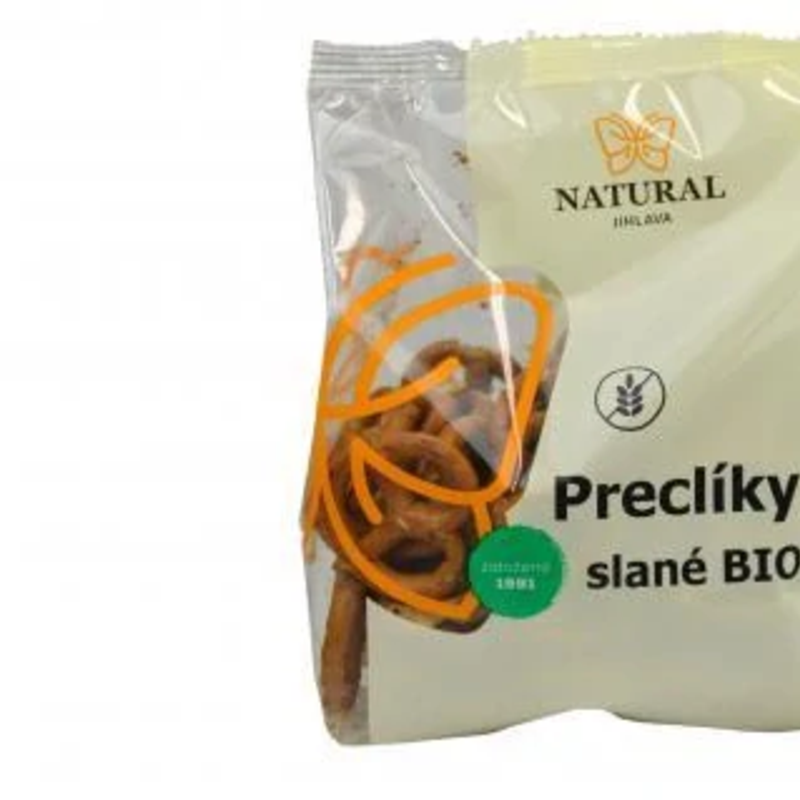 praclíky slané bio bez lepku natural 80g praclíky slané bio bez lepku natural 80g