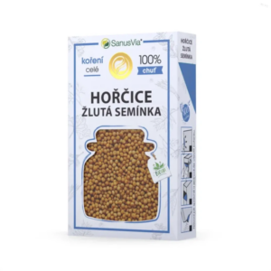 horčica žlté semienka, bio 55g