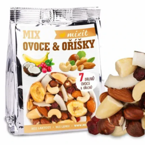 mix orieškov a ovocia do vrecka