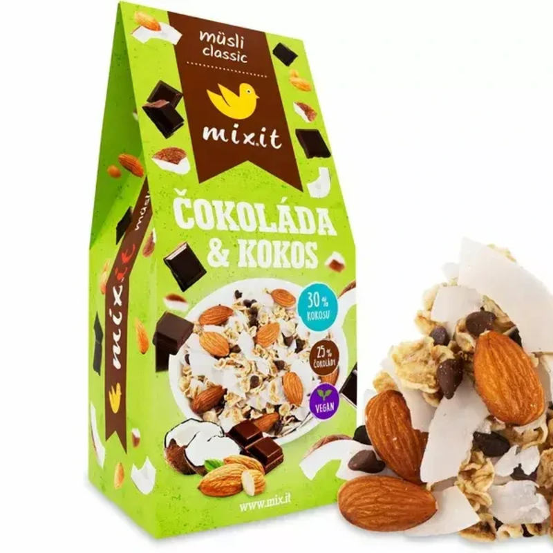 müsli classic Čokoláda & kokos müsli classic Čokoláda & kokos