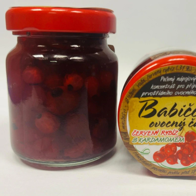 Červené ríbezle s kardamomen 60ml Červené ríbezle s kardamomen 60ml