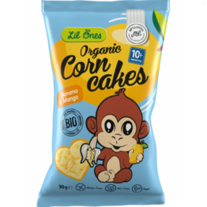 mclloyds lil ones kukuričný snack banán a mango bio 30 g