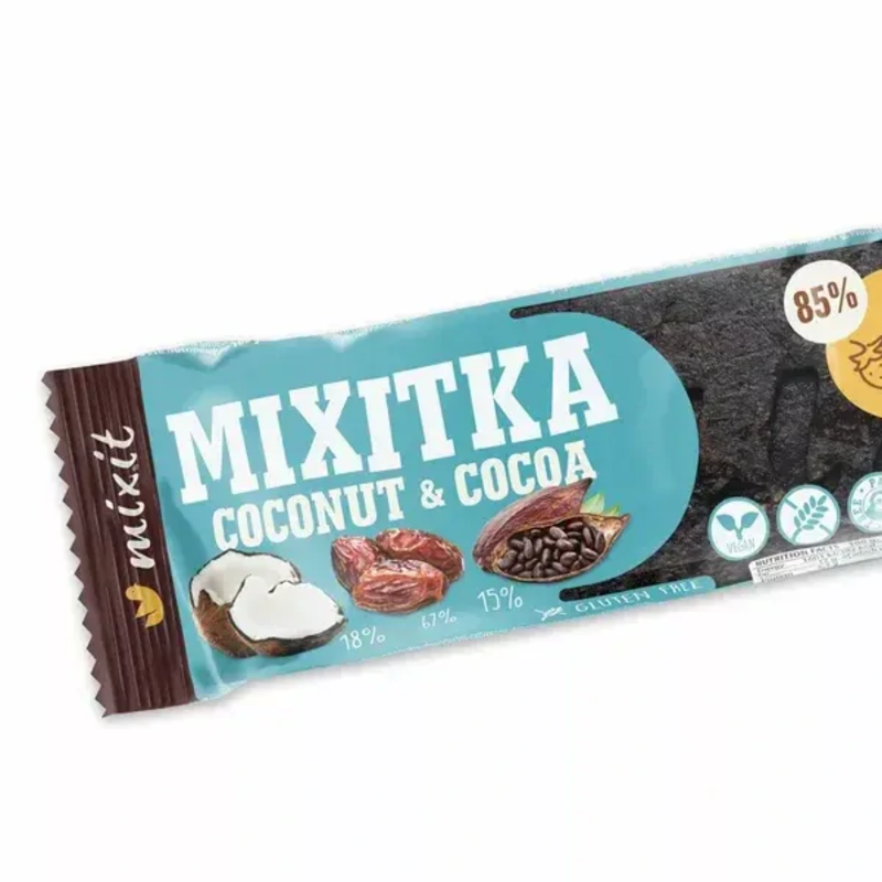 mixitka bez lepku kokos + kakao mixitka bez lepku kokos + kakao