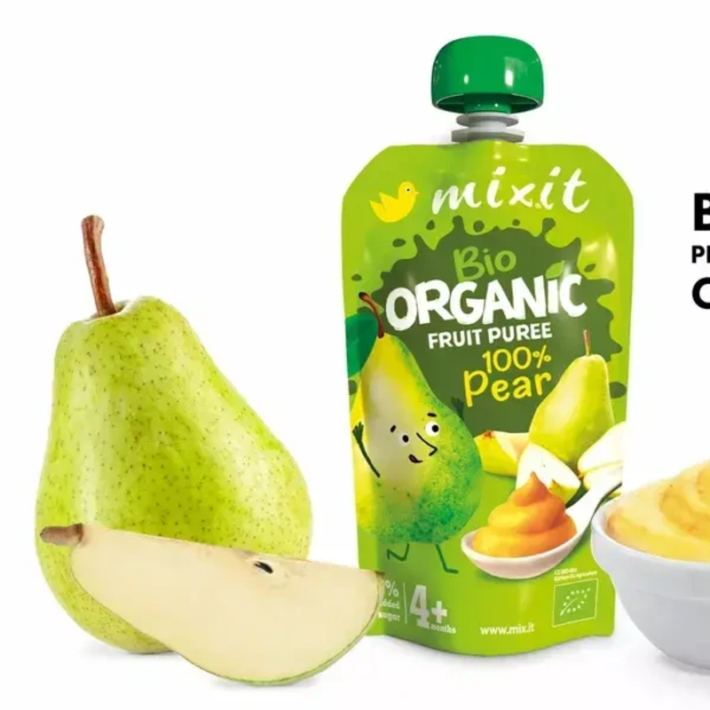 mixit bio ovocná kapsička 100 % hruška mixit bio ovocná kapsička 100 % hruška
