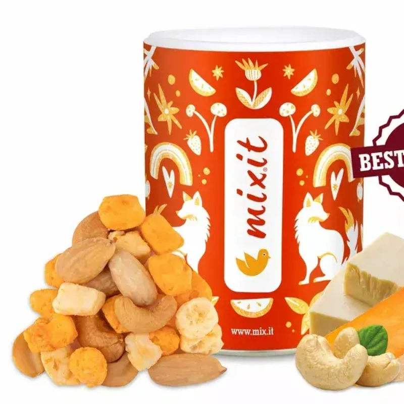 mix pražených orechov a chrumkavých syrov (300 g) mix pražených orechov a chrumkavých syrov (300 g)