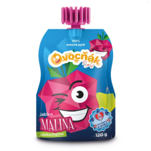 ovocňák pyré jablko malina 120 g
