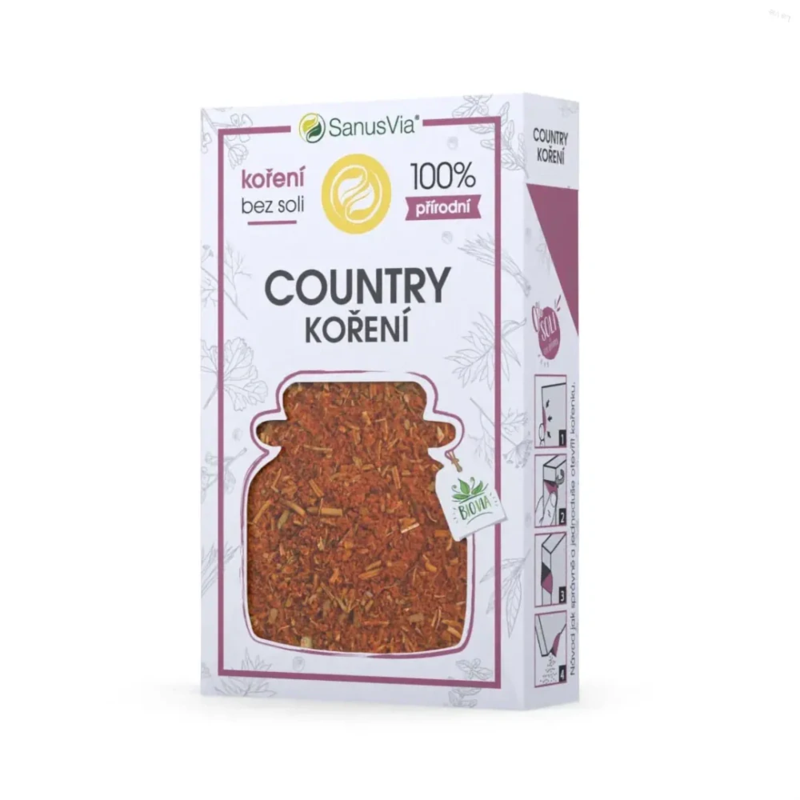 country korenie, bio bez soli 38g country korenie, bio bez soli 38g