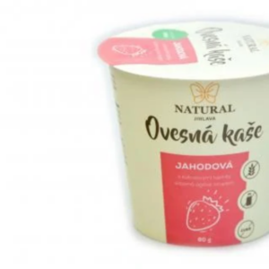 ovsená kaša bez lepku jahodová natural 80g
