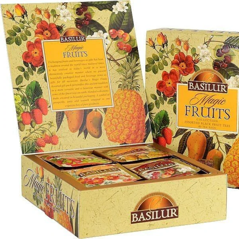 basilur magic fruits assorted 40x2g basilur magic fruits assorted 40x2g