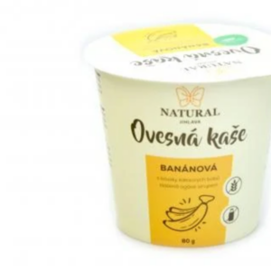 ovsená kaša bez lepku banánová natural 80g